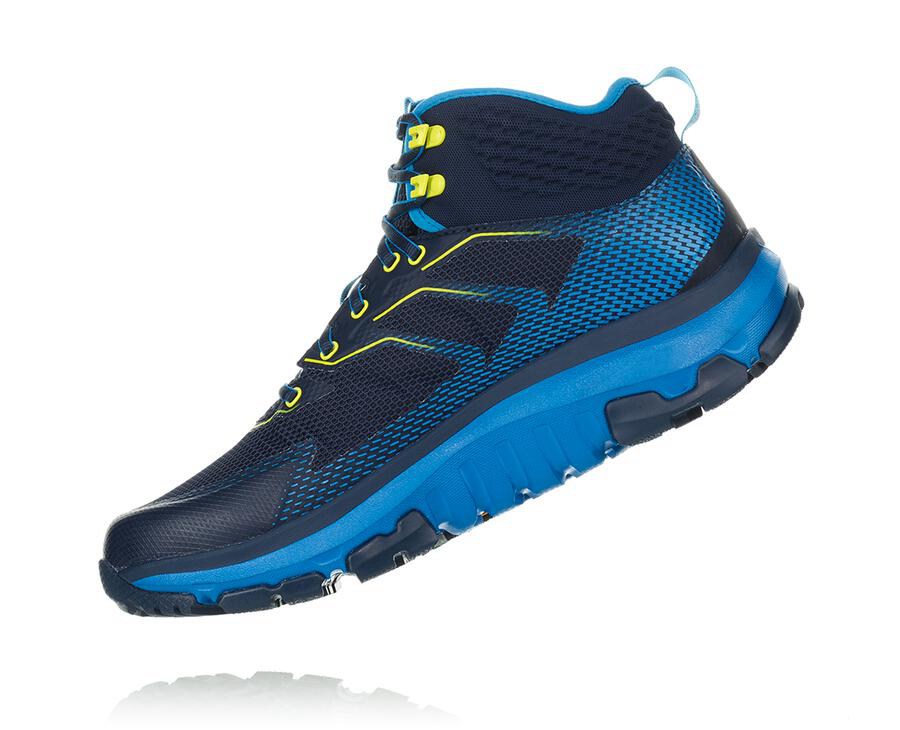 Hoka One One Yürüyüş Botları Erkek Lacivert - Toa Gore-Tex - OW7928130